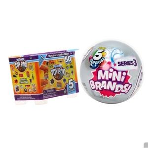 Mini Brands Food and Toys & Micro Toy Box Miniature Toys Bundle